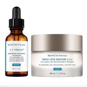 SkinCeuticals C E Ferulic Serum and Triple Lipid Restore Cream